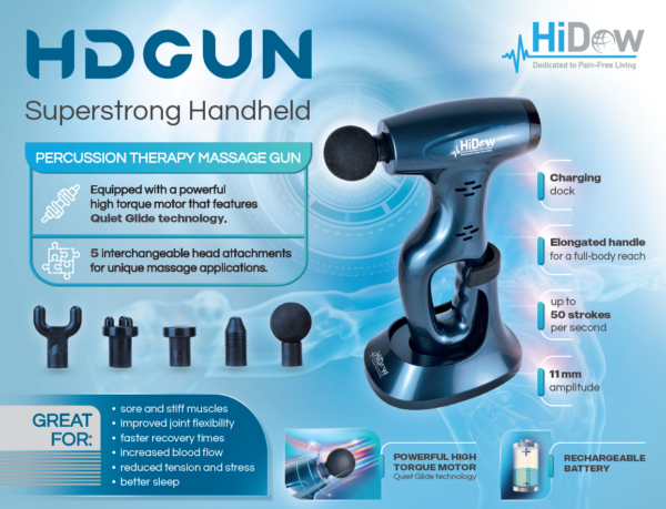 HD Massage Gun – Percussion Therapy