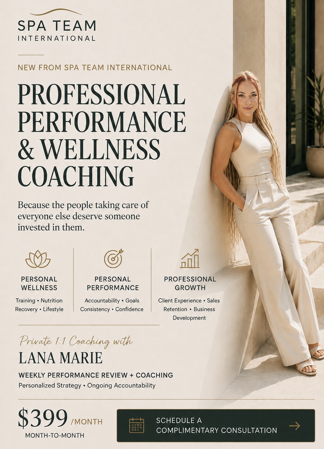 Lana Marie — Professional Performance & Wellness Coach